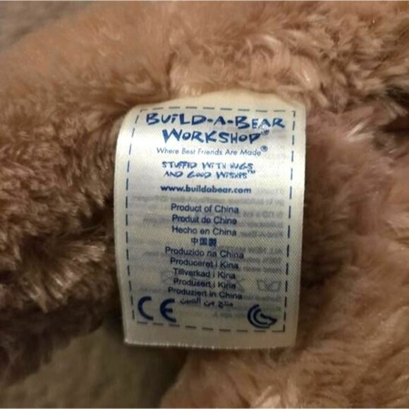 Build-A-Bear Golden Retriever Yellow Lab Plush Dog 13” – Soft Stuffed Animal - Picture 7 of 7